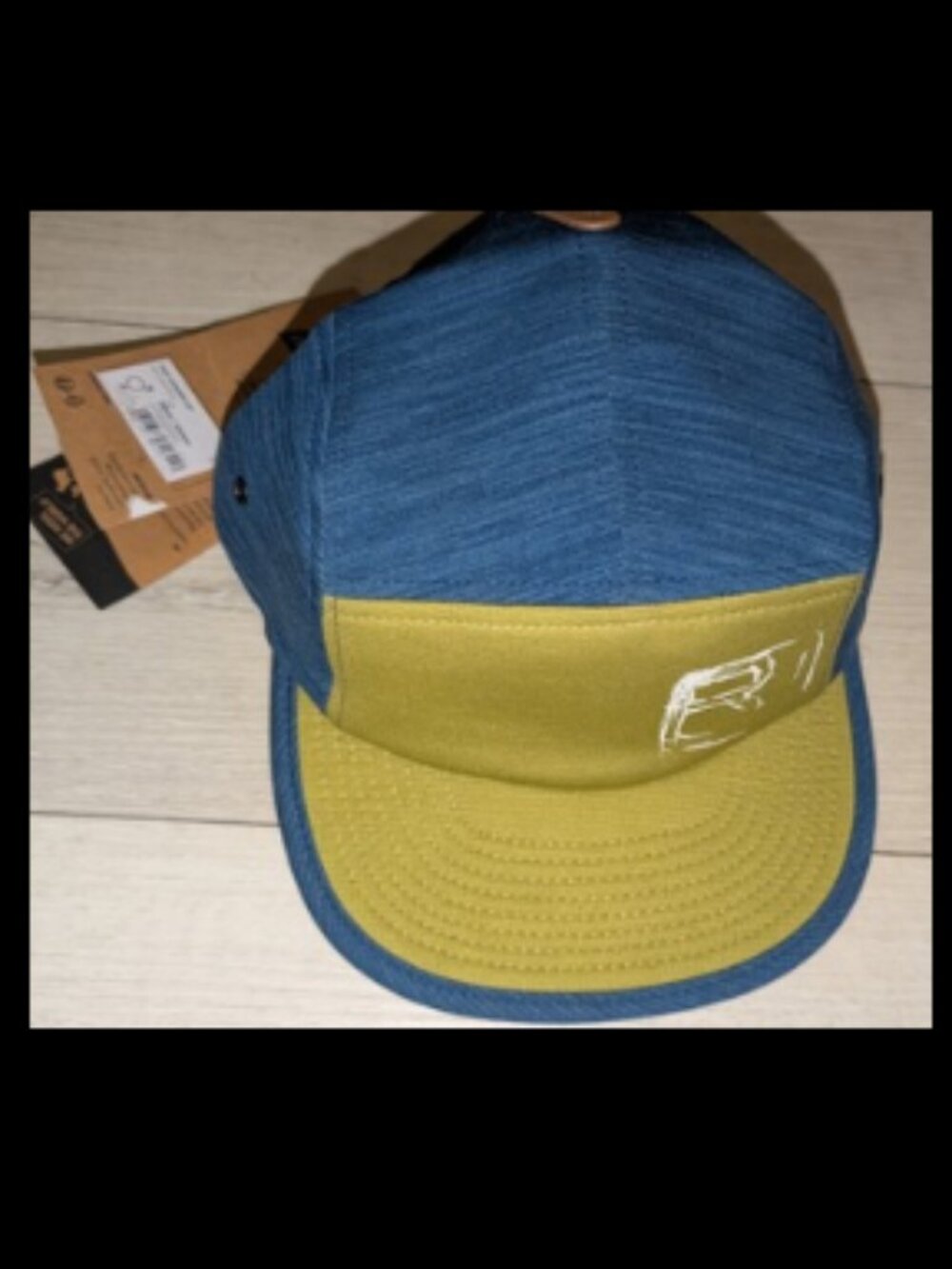 ORTOVOX Fast Upward Hat Cap Petrol Blue Blend Outdoor Trekking Mens sz 58cm L
